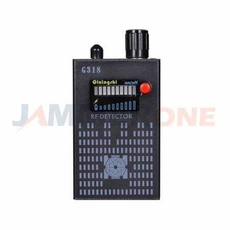 USKI G318 RF-Signaldetektor – Hohe Empfindlichkeit, Anti-Wanzen, 1MHz-8GHz, Kompakt