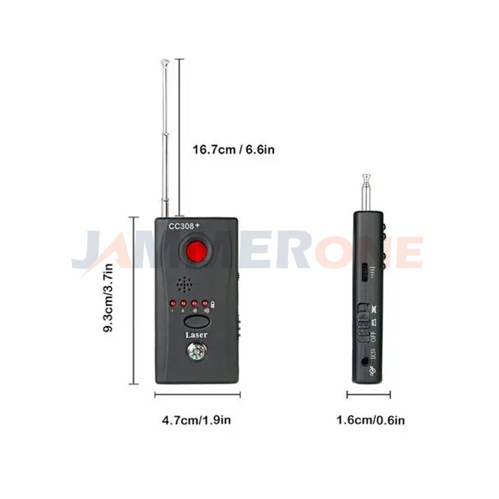 G318 Anti-Spy RF Signal Bug Detector – Hidden Camera & GSM Finder – New